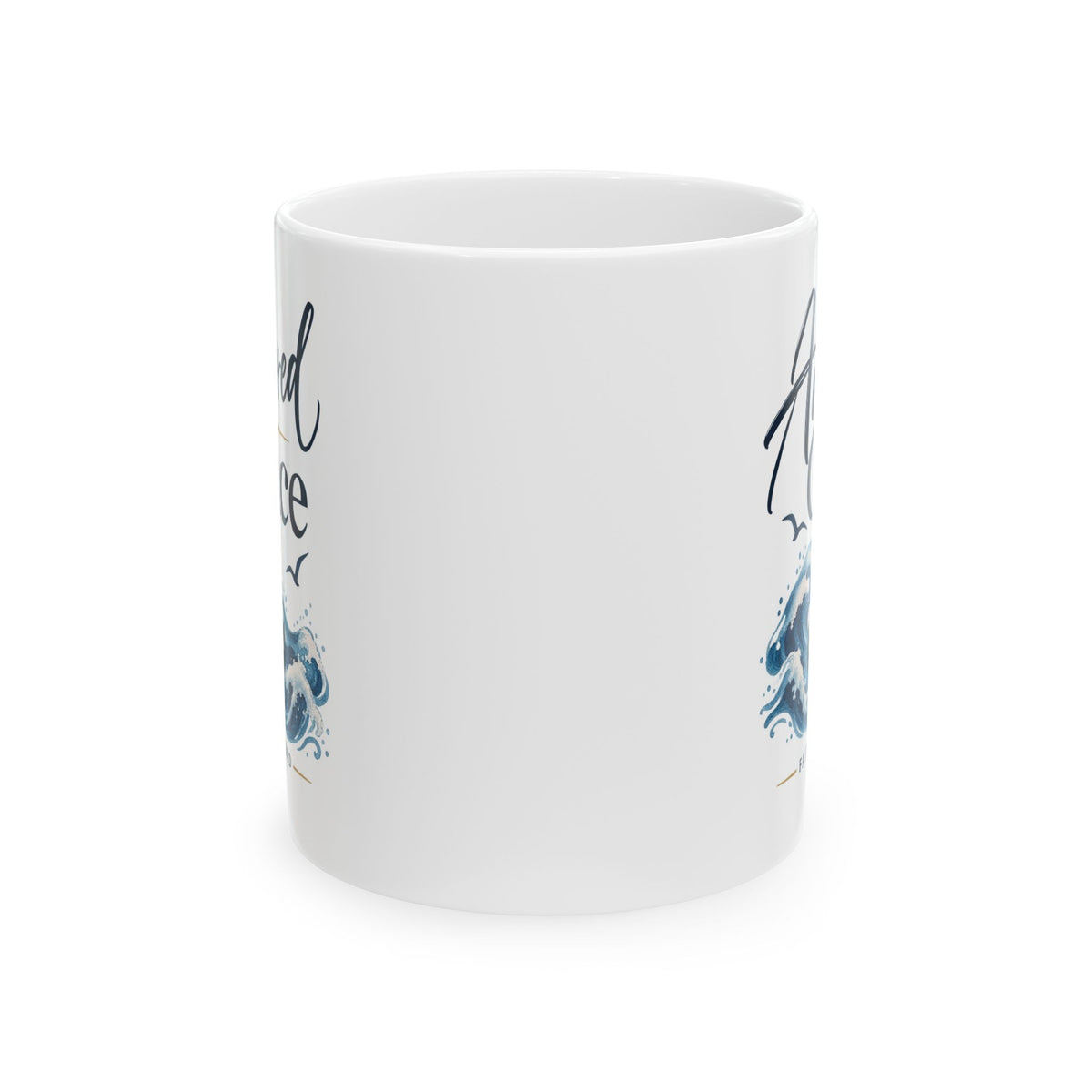 Ceramic Mug — Anchored in Grace Inspirational Coffee Mug (11oz/15oz)